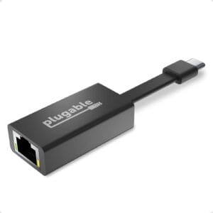 Plugable USB-C to Gigabit Ethernet Adapter, USB-C, Gigabit