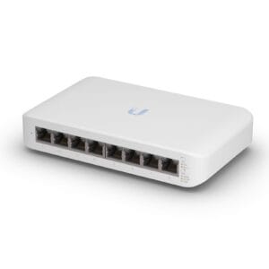 Ubiquiti UniFi Switch Lite 8 Port Gigabit Managed Switch with 4 POE+ Ports (UK Plug), 8-Port, Gigabit, POE