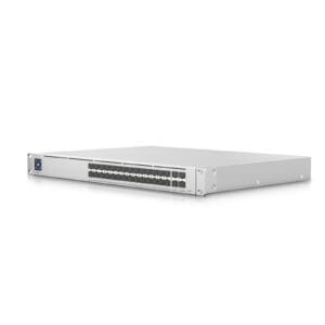 Ubiquiti USW-PRO-AGGREGATION UniFi Switch Pro Aggregation, 28x 10G SFP+ Ports, 4x 25G SFP28+ Ports, 760 Gbps Switching, 565.44 Mbps Forwarding