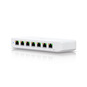 Ubiquiti UniFi Switch Ultra 8 Port Gigabit POE+ Compact Layer 2 Managed Switch, 8-Port, Gigabit, POE