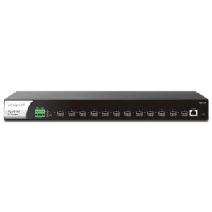 DrayTek VigorSwitch FX2120 12-Port Layer 2+ Managed Rackmount 10-Gigabit SFP+ Switch, 12-Port, Gigabit