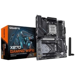 Gigabyte X870 GAMING Wi‑Fi 6 AMD AM5 Socket Motherboard, Wi‑Fi 6