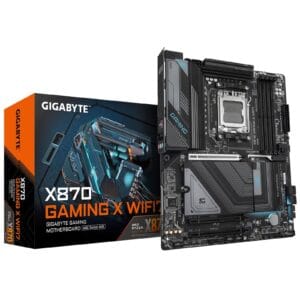 Gigabyte X870 GAMING X Wi‑Fi 7 AMD AM5 Socket Motherboard, Wi‑Fi 7