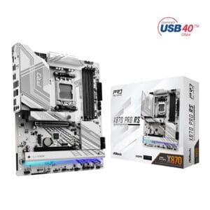 ASRock X870 PRO RS AMD AM5 Socket Motherboard, USB-C