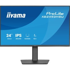 iiyama PROLITE 24 inch IPS Monitor (XB2493HSU-B1), 24in, FHD