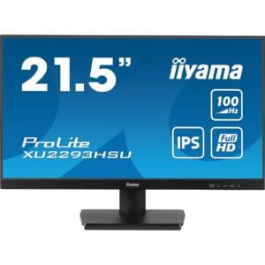 iiyama PROLITE 22 inch IPS Monitor (XU2293HSU-B7), 22in, FHD