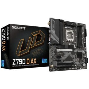 Gigabyte Z790 D AX Ultra Durable Intel 1700 Socket Motherboard, Wi‑Fi 6E