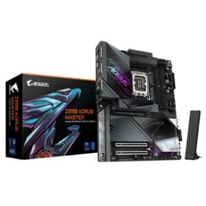Gigabyte Z890 AORUS MASTER Intel 1851 Socket Motherboard, Wi‑Fi 7