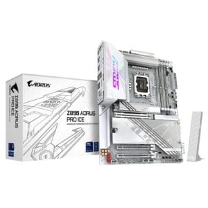 Gigabyte Z890 AORUS PRO ICE Intel 1851 Socket Motherboard, Wi‑Fi 7