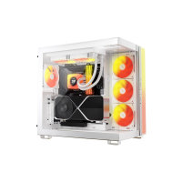 be quiet! Light Loop IO LCD 240mm White AIO CPU Liquid Cooler (BW035), IPS Display, ARGB, 2x Light Wings LX 120mm PWM Fans and IO Controller