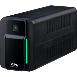 APC Back-UPS : 500VA/300W Line-Interactive UPS with AVR, IEC Sockets, USB Communication Cable, Ideal for Home and Office