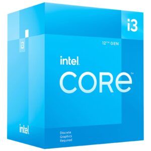 Intel Core i3 12100F 4 Core 8 Threads, Intel Core I3