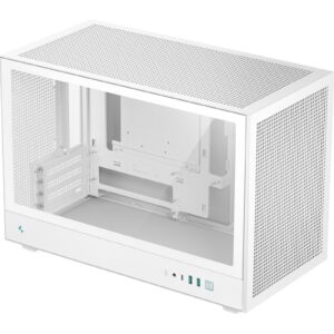 DeepCool CH260 White Micro-ATX Case, USB-C