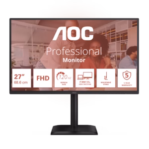 Aoc Monitor 27-inch Ips Fhd16:9 120hz 1920x1080 4 Ms