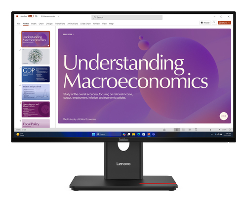 Thinkvision T24d-40 23.8-inch Wled 16:9 93 Dpi 4ms 1500:1 1920x1080