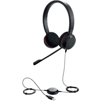 Jabra Evolve 20 Microsoft Teams Certified Stereo USB-A Wired Headset (4999-823-109)