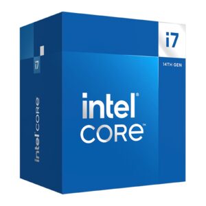 Intel Core i7 14700F 20 Core 28 Threads (BX8071514700F), 2.1GHz up to 5.3GHz Turbo Raptor Lake Socket LGA 1700 33MB Cache, 65W, Maximum Turbo Power 219W, No Graphics