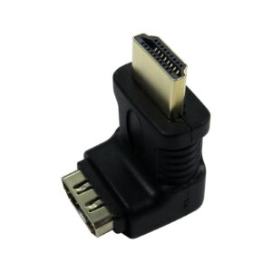 Target HDMI Right Angled Male To Female Adapter (HDHD-RA270), Due To The Position Of The HDMI Port It Can Make 270 On Some Devices
