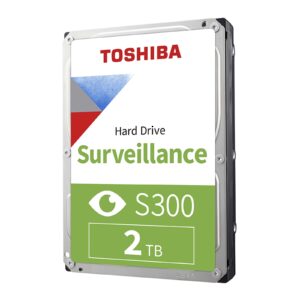 Toshiba S300 2TB SATA III 3.5" Surveillance Internal Hard Drive (HDWT720UZSVA)