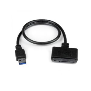 StarTech USB 3.0 to 2.5" SATA III Hard Drive Adapter Cable w/ UASP - SATA to USB 3.0 Converter for SSD / HDD (USB3S2SAT3CB)