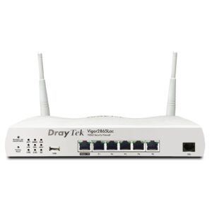 DrayTek Vigor 2865Lax 5G Wireless 6 AX Multi-WAN Firewall VDSL/5G Integrated Modem Router with VOIP Functionality (V2865LAX-5G-K)