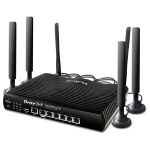 DrayTek 5G Dual Ethernet Gigabit WAN Wi‑Fi 6 Router (V2927LAX-5G-K)
