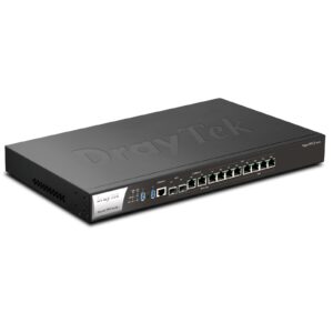 DrayTek Vigor 3912 Wired 12.5Gb Enterprise Grade Multi-WAN Firewall Router (V3912-K)