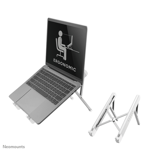 Foldable Notebook Desk Stand Silver